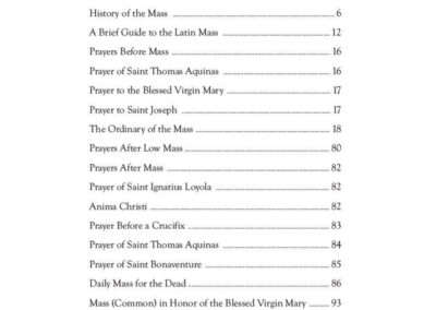 Aquinas Press My Latin Mass Prayer Book 12PK NS046A__65729