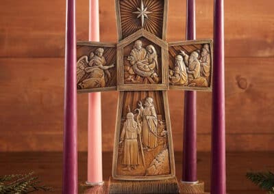 Cross Advent Candle Holder - P5880-ftr2__30391