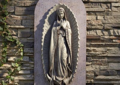 Our Lady of Guadalupe Garden Wall Plaque P5902-ftr__88327