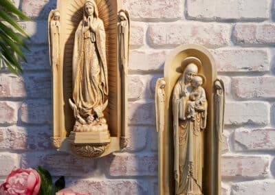 San Benedetto Our Lady of Guadalupe Plaque P5906-ftr__84775