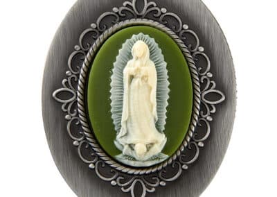 Our Lady of Guadalupe Cameo Rosary Box P6399d__74904