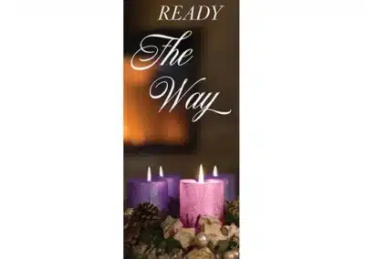Make Ready The Way Candles Banner