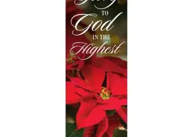 Glory To God In The Highest Banner