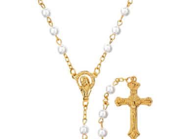 Pearls of Faith Mini Rosaries in a Bottle Display Set P7434-White_Rosary_CBC344__24062