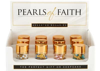 Pearls of Faith Mini Rosaries in a Bottle Display Set P7434e__86808