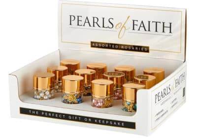 Pearls of Faith Mini Rosaries in a Bottle Display Set P7434f__41454