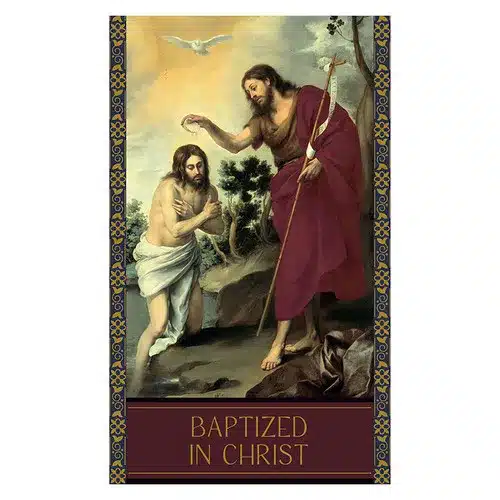 Baptized in Christ Banner (R5342) Baptized in Christ Banner (R5342)