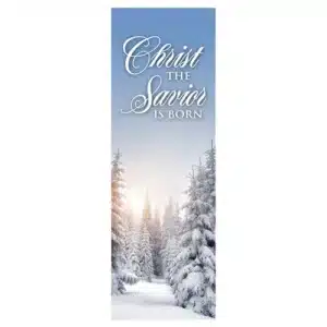 Christ the Savior is Born Banner
