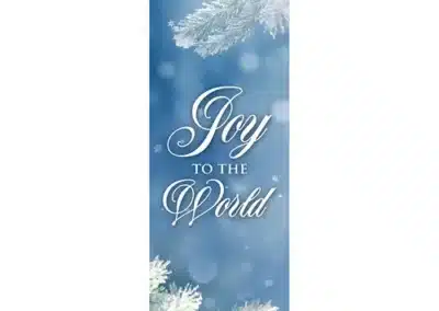Joy to the World X-Stand Banner