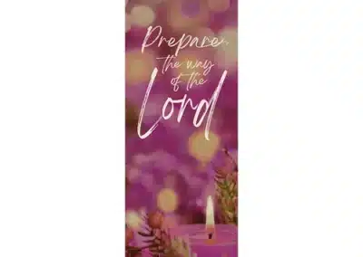 Prepare the Way of the Lord Banner