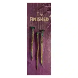 It is finished Banner
