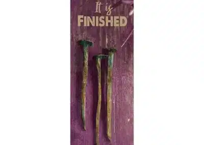 It is finished Banner