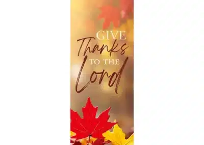 Give Thanks To The Lord Banner (R646)