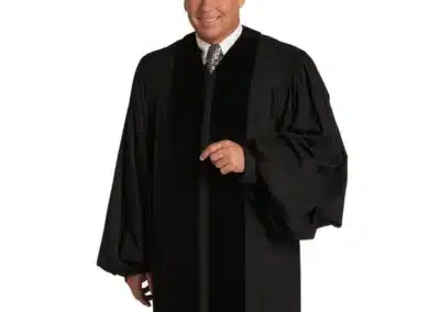 John Wesley Pulpit Robe - Black