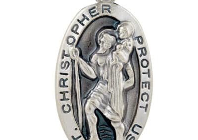 Saint Christopher Oval Medal SO8647__78808