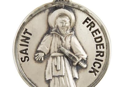 Sterling Patron Saint Frederick Medal SS727-19__80251