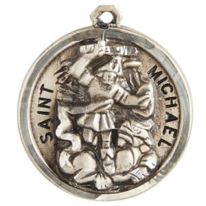 Sterling Silver Patron Saint Michael Medal