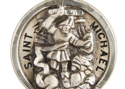 Sterling Silver Patron Saint Michael Medal SS727-39__25250