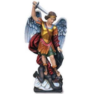 52"H Saint Michael Statue