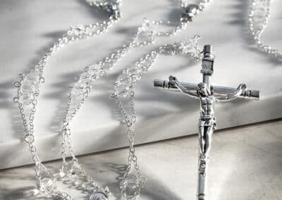 Austrian Crystal Ladder Lasso Rosary TC730B__65909