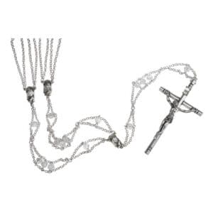 Austrian Crystal Ladder Lasso Rosary