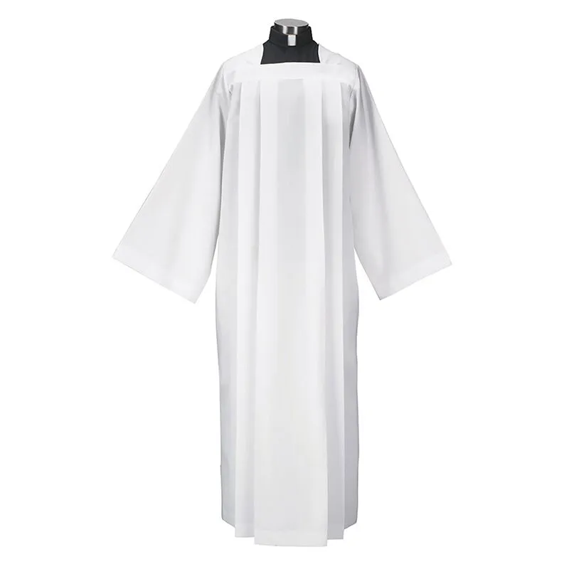 Plain Box Pleated Alb Plain Box Pleated Alb
