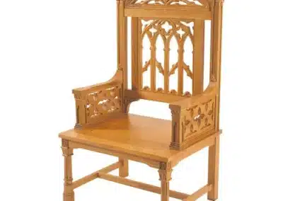 Canterbury Collection Celebrant Chair - Medium Stain
