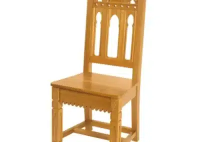 Gothic Collection Side Chair - Medium Stain