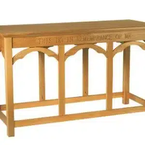 Communion Table - Medium Oak (TS989)