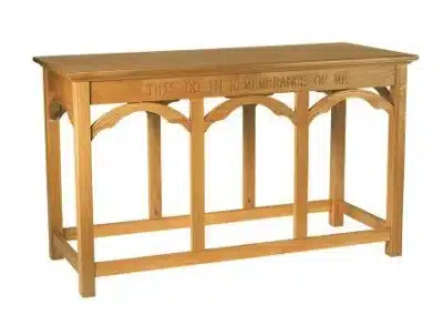 Communion Table - Medium Oak (TS989)
