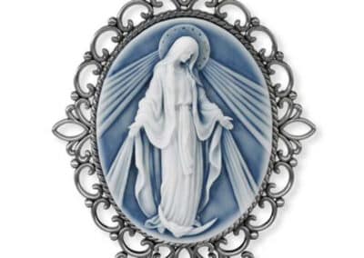 Our Lady of Grace Cameo Desk Stand VC147__45892