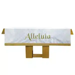 Maltese Cross Jacquard Altar Frontal - White