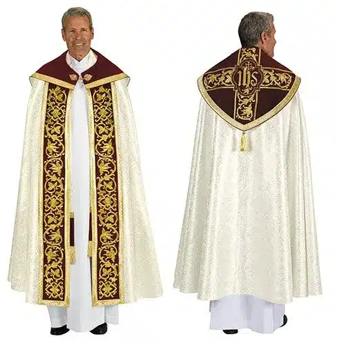 Jacquard Cope with Inner Stole Jacquard Cope with Inner Stole
