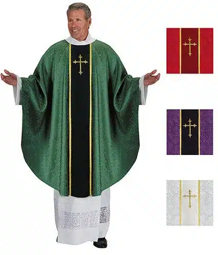 Monastic Jacquard Chasuble Monastic Jacquard Chasuble
