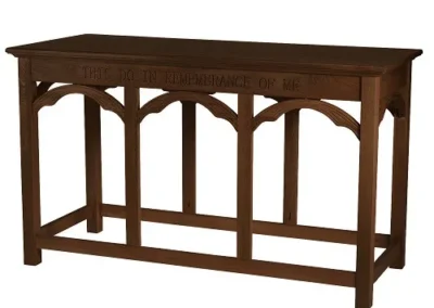Communion Table - Walnut (YD989)