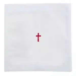 Red Cross Chalice Pall