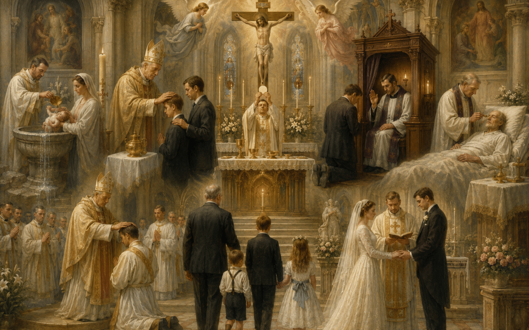 The Seven Catholic Sacraments Explained: A Complete Guide
