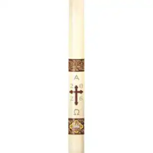 No 4 Agnus Dei Paschal Candle