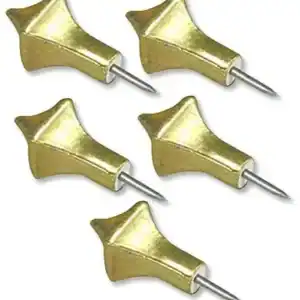 Gold Incensed Paschal Nail Set - 5/pk