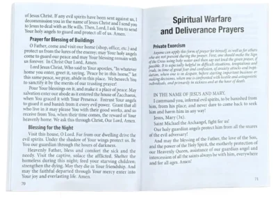 An Exorcist Prays – Msgr. Milivoj Bolobanić – Catholic Spiritual Warfare Softcover Book: A000001-3