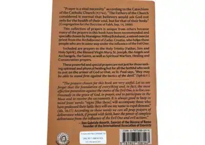 An Exorcist Prays – Msgr. Milivoj Bolobanić – Catholic Spiritual Warfare Softcover Book: A000001-5