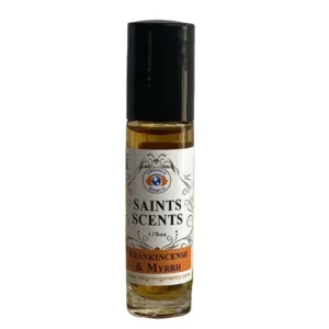 Frankincense & Myrrh Essential Oil – 100% Natural Roll-On – 1/3 oz