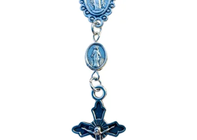 Marian Decade Chaplet – 7" Metal Catholic Rosary Prayer Chaplet: A000007