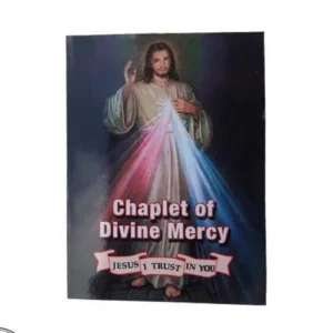 Chaplet of Divine Mercy Prayer Card Pamphlet – Step-by-Step Catholic Prayer Guide