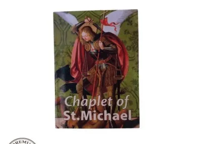 Chaplet of Saint Michael Prayer Card Pamphlet – Step-by-Step Catholic Prayer Guide: A000009
