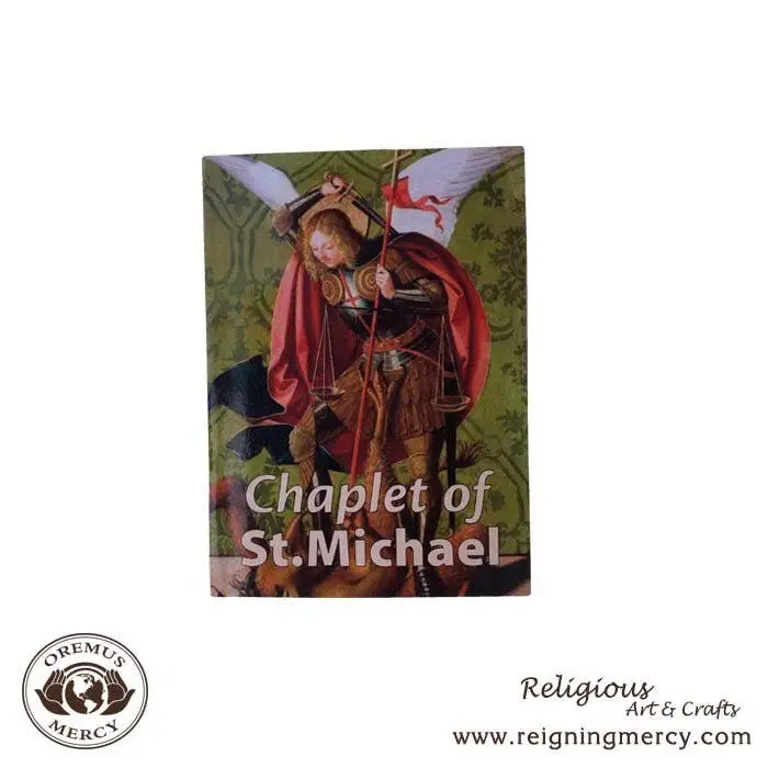 Chaplet of Saint Michael Prayer Card Pamphlet – Step-by-Step... Chaplet of Saint Michael Prayer Card Pamphlet – Step-by-Step Catholic Prayer Guide