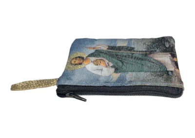 Saint Jude Rosary Pouch – Tapestry Zipper Case – 3" × 4": A000022-3