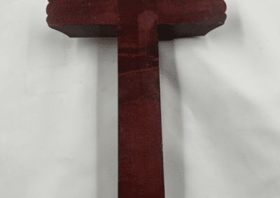 Mother-of-Pearl Style Inlay with Original Candle and Holy Water Bottle – c. 1955–1975:AHZ0005-4