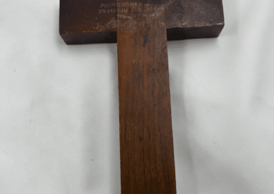 Vintage Polish Catholic Sick Call Crucifix with Hidden Last Rites Compartment – Buffalo Funeral Home – c. 1945–1960:AHZ0009-3