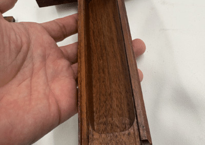 Vintage Polish Catholic Sick Call Crucifix with Hidden Last Rites Compartment – Buffalo Funeral Home – c. 1945–1960:AHZ0009-9
